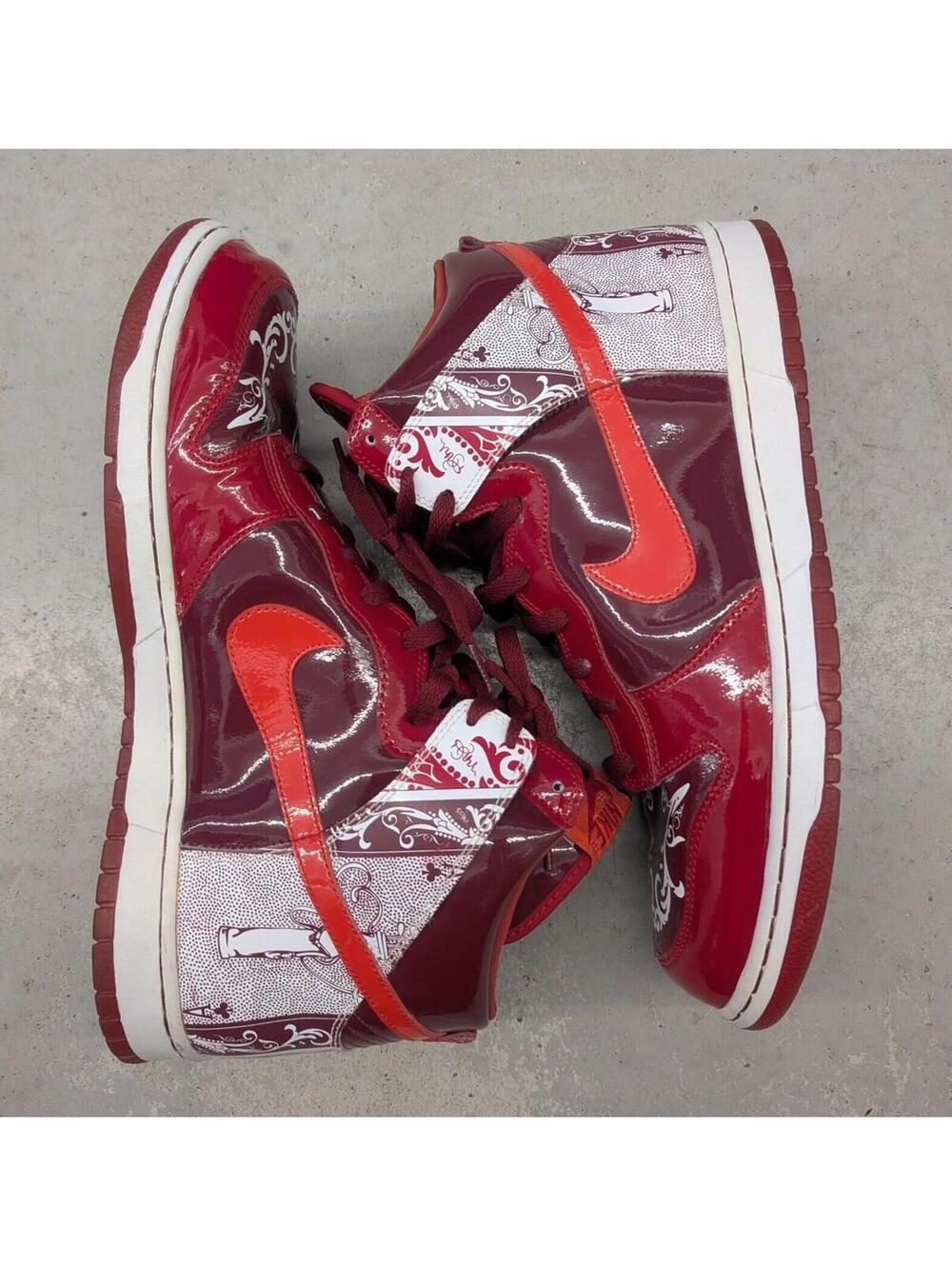 Nike Dunk Premium High Dontrelle Willis Red White Sneaker 15